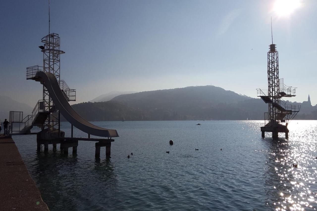 Le Panoramique - Apartment Facing The Lake Annecy Bagian luar foto
